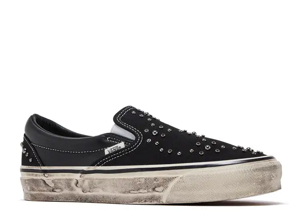 Vans Premium Classic Slip-On 'Pearlized Pack - Blackout' (New/Missing Box Top) - Size 12