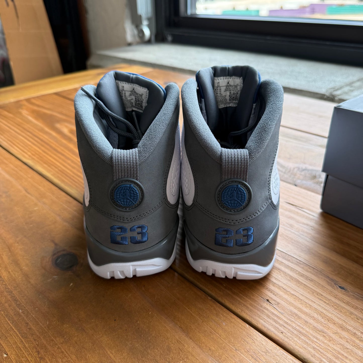 Size 12 - Jordan 9 Retro 'Flint Grey' 2026 (Used)