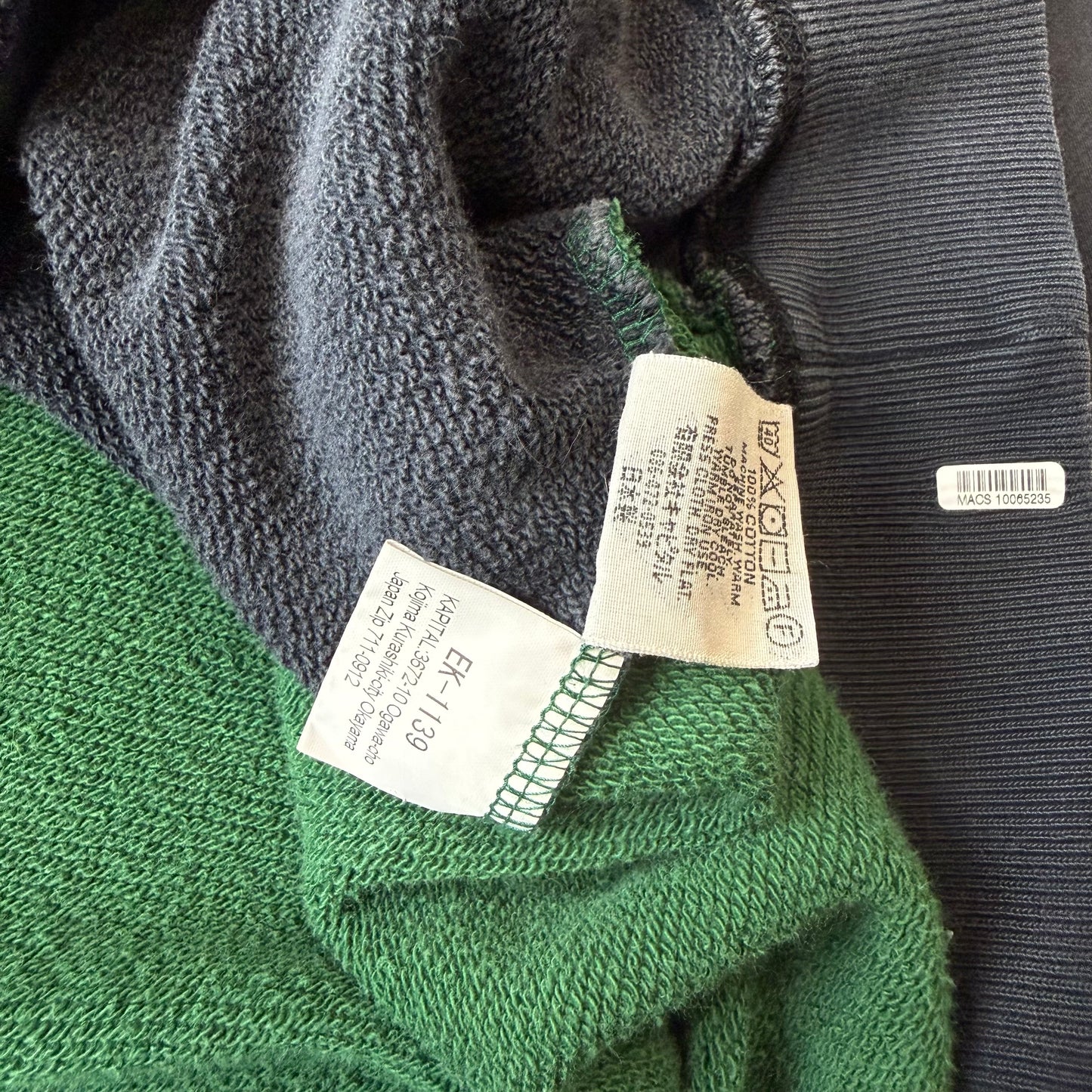 XL – Kapital Skeleton Crewneck