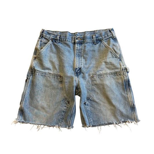 Size 38x32 - Vintage Carhartt Double Knee Cutoff Shorts