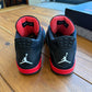 Size 11.5 - Jordan 4 Retro 'Red Thunder' (Used)