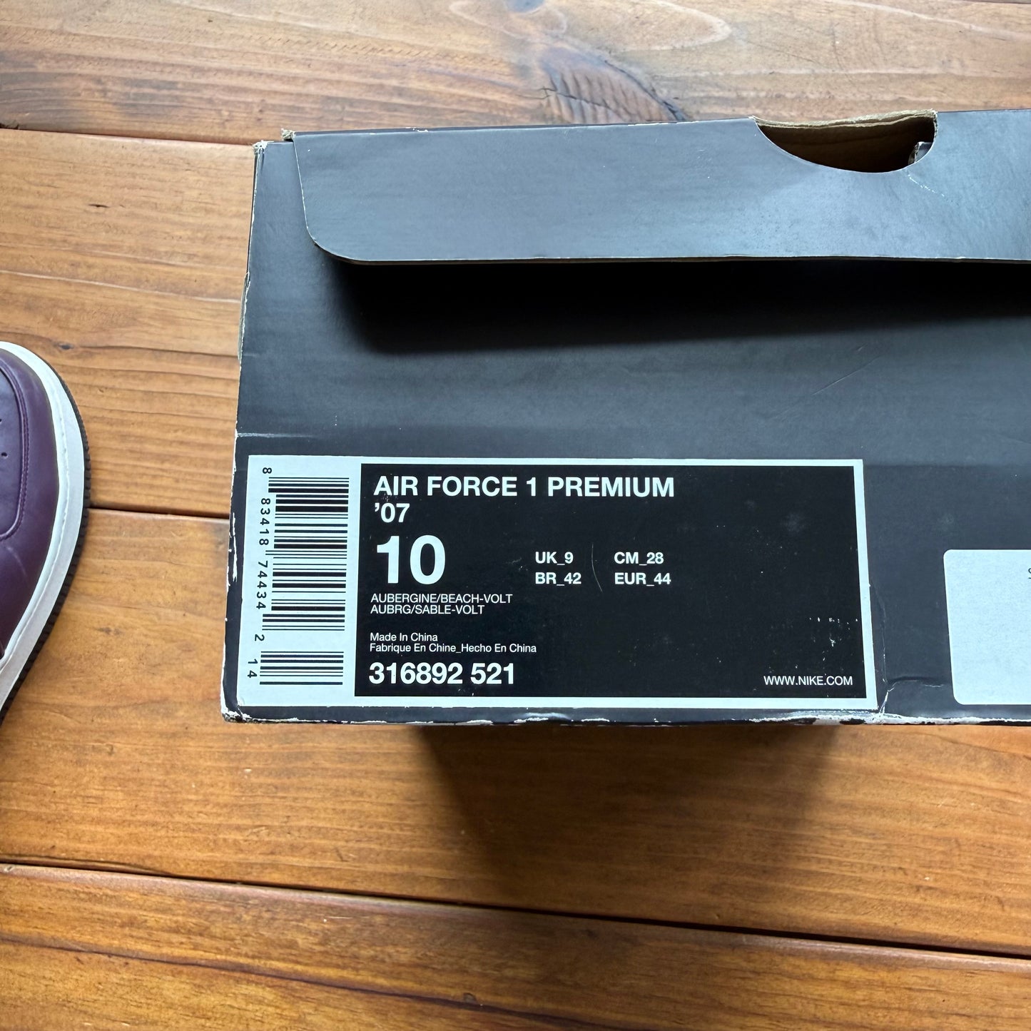 Size 10 - Air Force 1 Premium '07 'Bobbito' (Used)