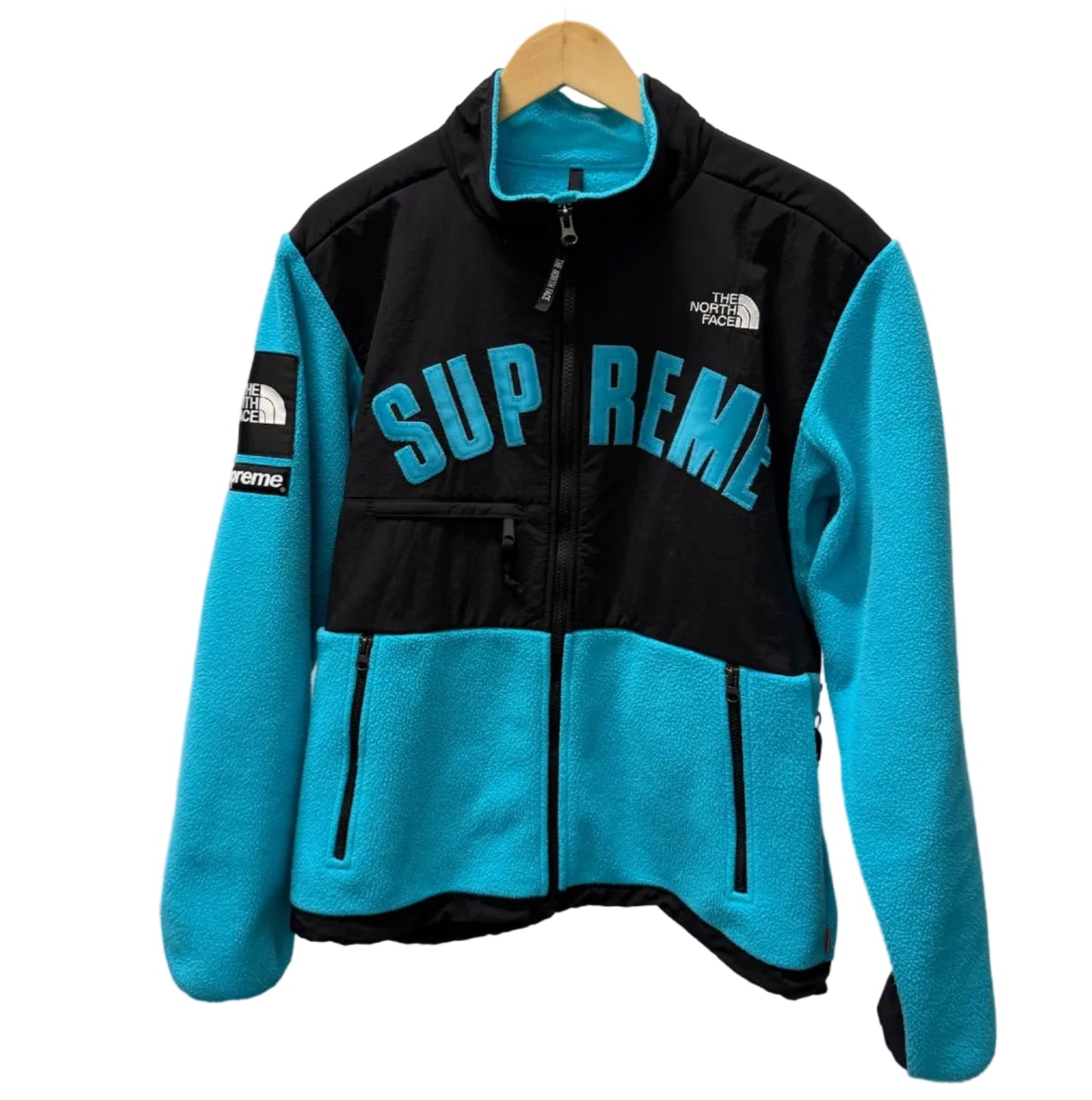 Large - Supreme The North Face Arc Logo Denali Fleece Jacket (Pre-Owned)