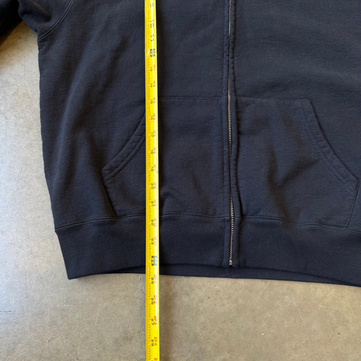 Small - Sudadera con capucha con cremallera Supreme Wings