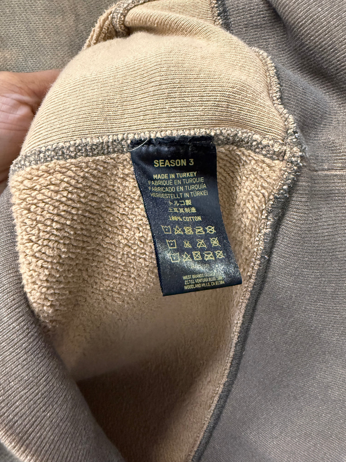 Small - Yeezy Season 3 Camo Hoodie (Pre-Owned)