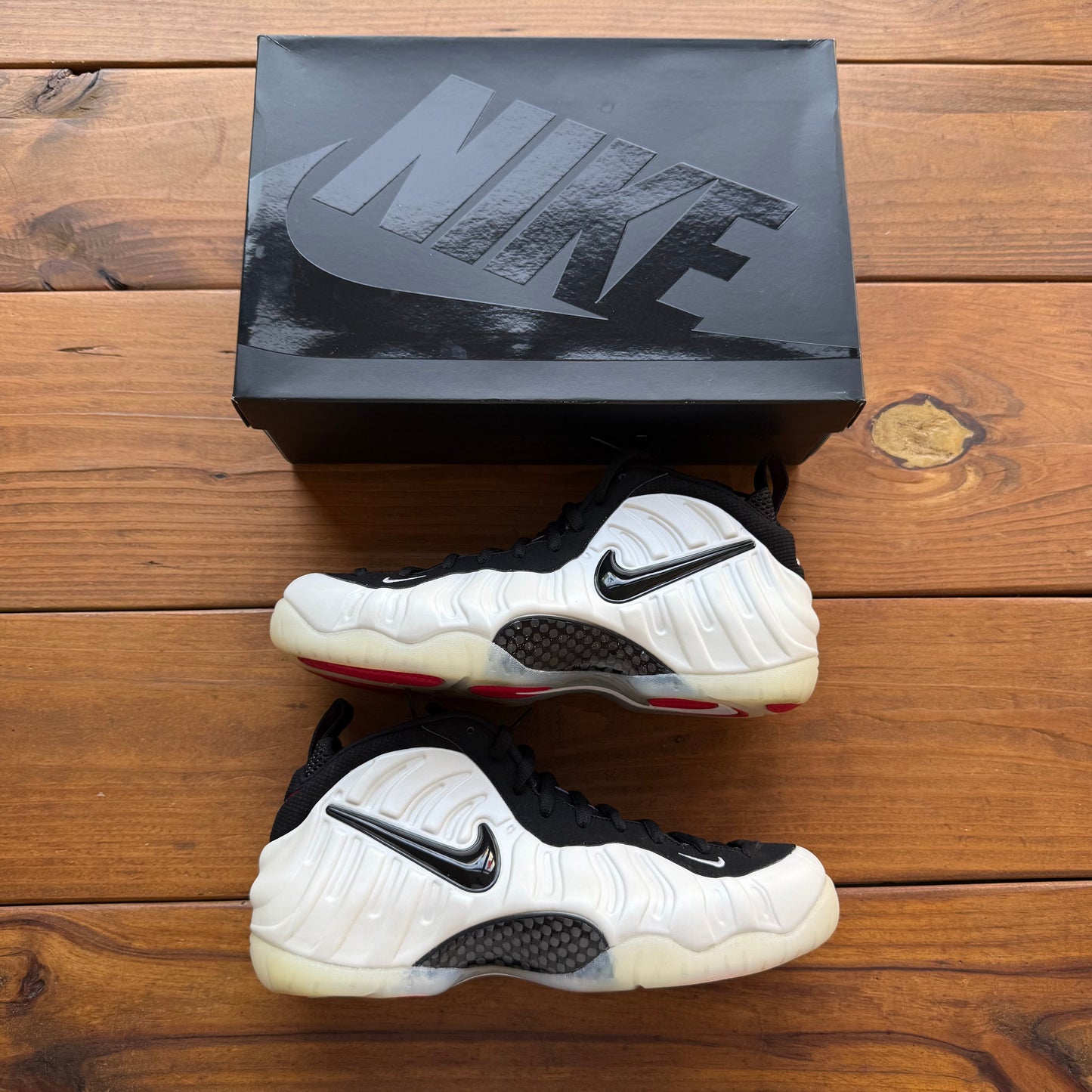 Talla 13 - Air Foamposite Pro 'Pearl' 2025 (Usado)