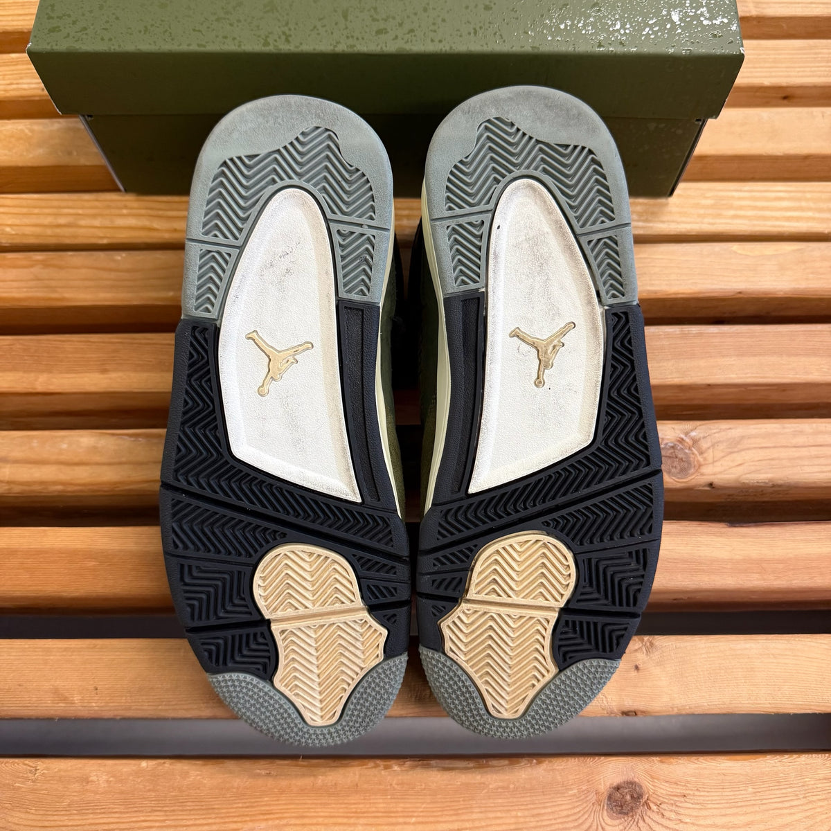 Size 8.5 - Jordan 4 Retro SE Craft 'Olive' (Used)