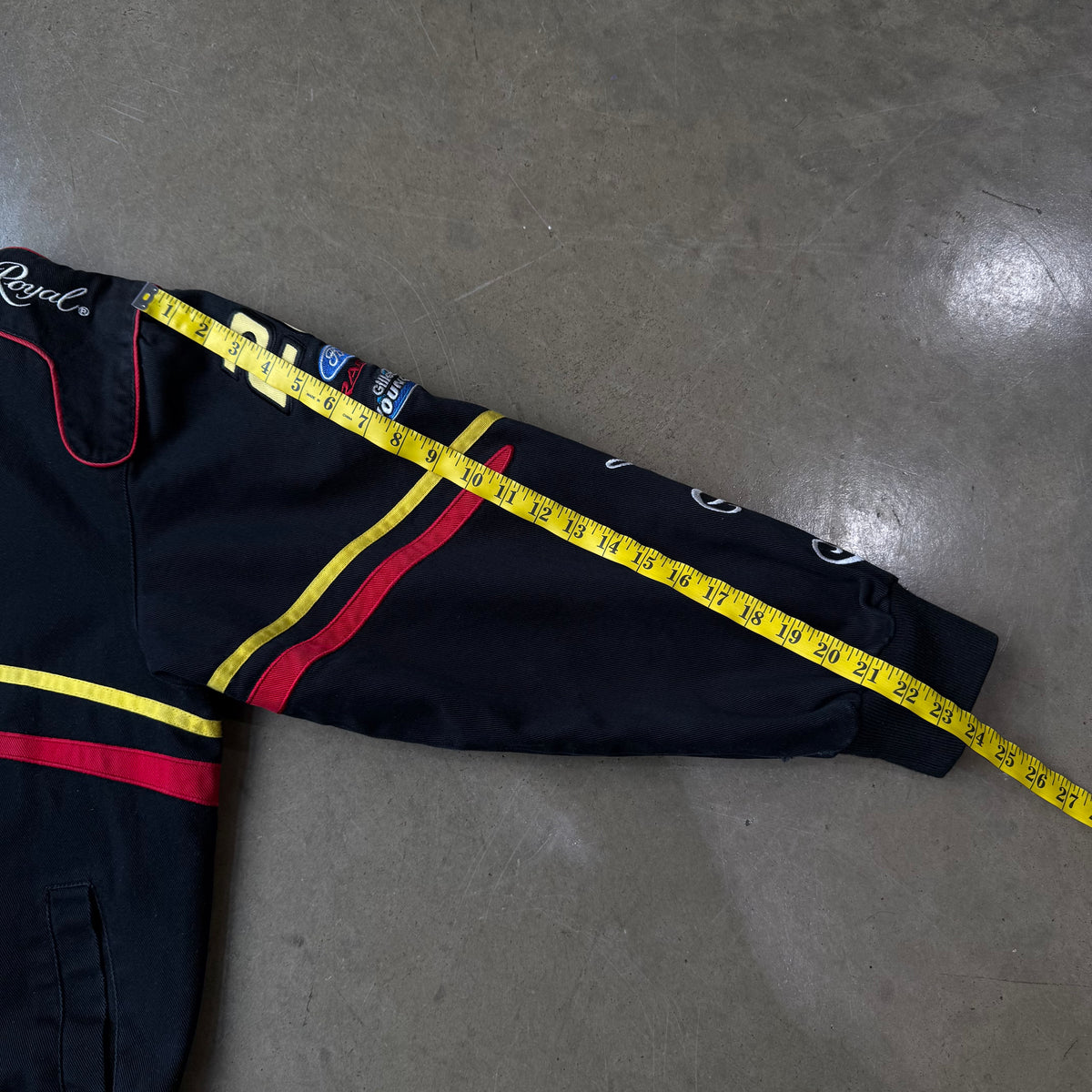 Large - Vintage Crown Royal Nascar Jacket