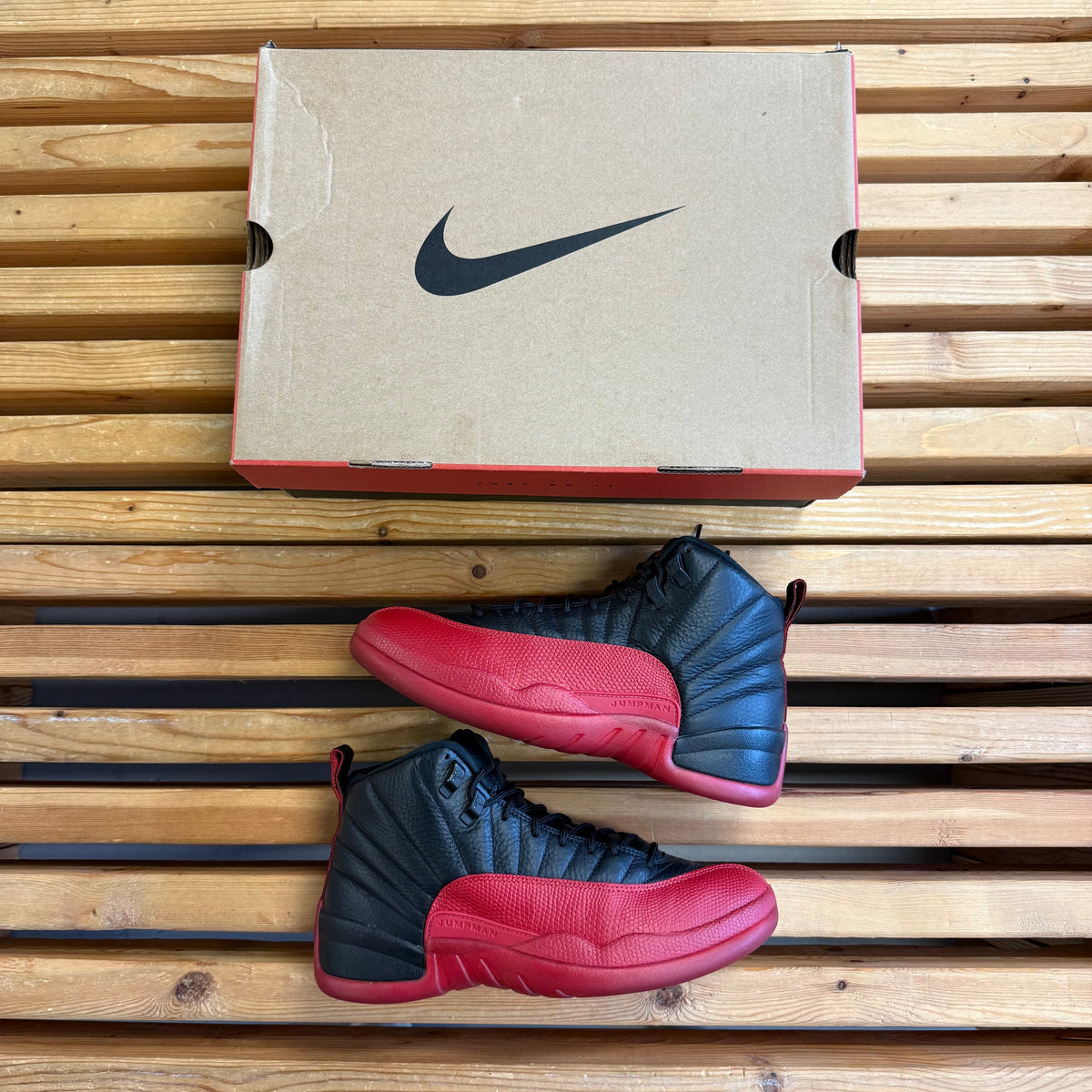 Jordan 12 Retro 'Flu Game' 2016 (Used) - Size 9