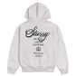 Stussy World Tour Zip-Hoodie 'Ash Heather'