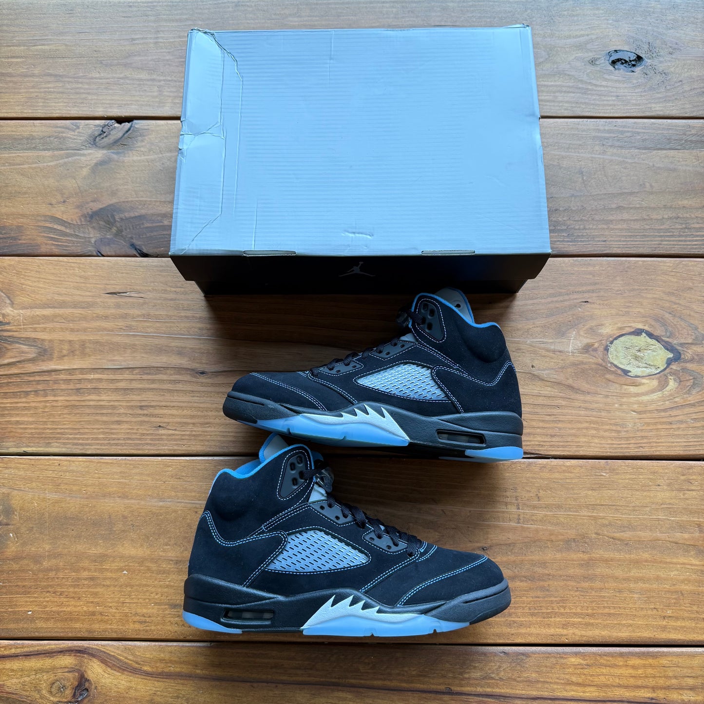 Size 10 - Jordan 5 Retro 'Black Carolina / UNC' 2026 (Used)