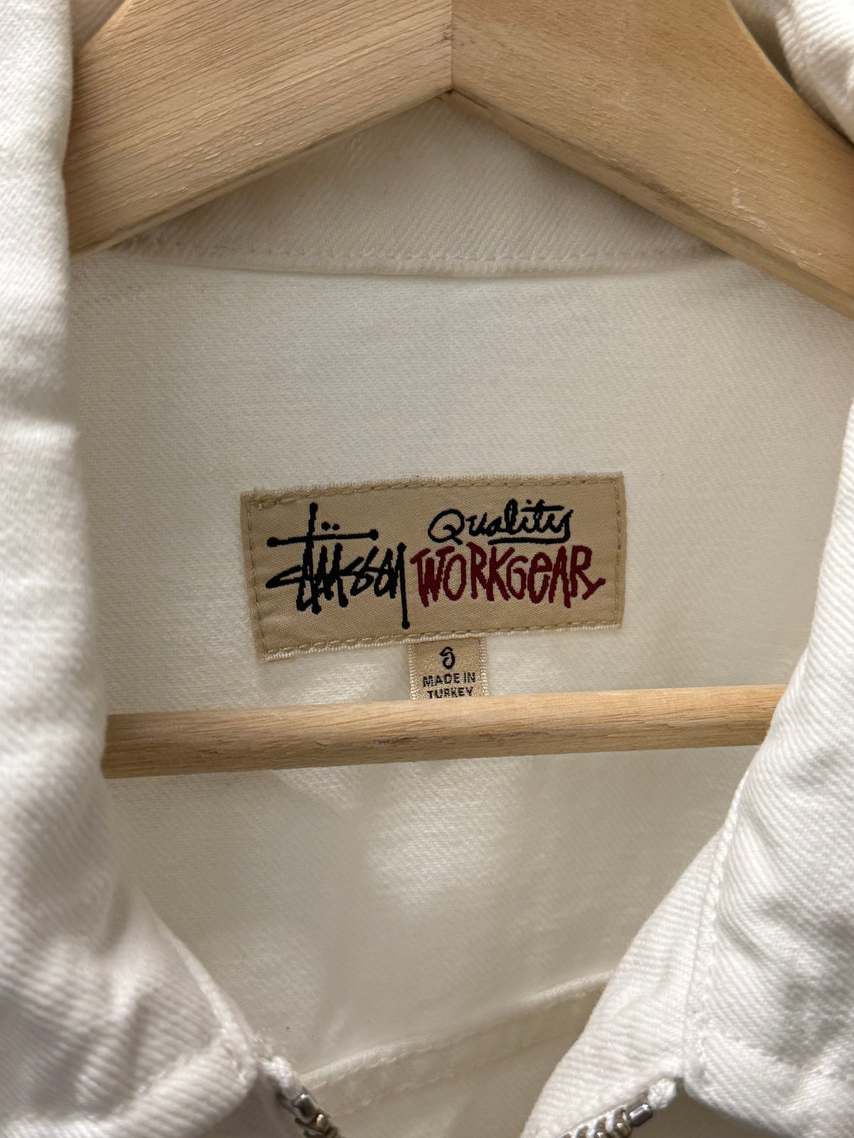 Small - Stussy Overdyed Work Jacket (Pre-Owned)