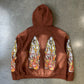 WHO DECIDES WAR 'EMBELLISHED FLAME' HOODIE (USED)