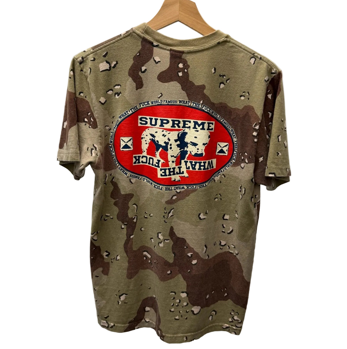 Supreme Dalmatian Tee 'Choco Camo' (Pre-Owned) - Small