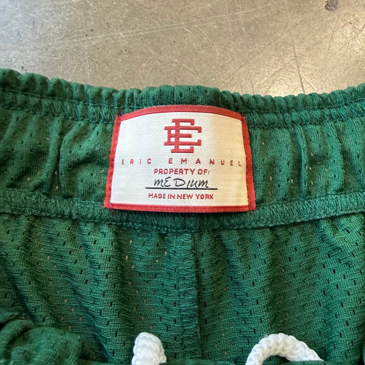 Mittel - Eric Emanuel Basic Short 'Forest Green/Yellow'