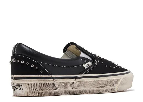 Vans Premium Classic Slip-On 'Pearlized Pack - Blackout' (New/Missing Box Top) - Size 12
