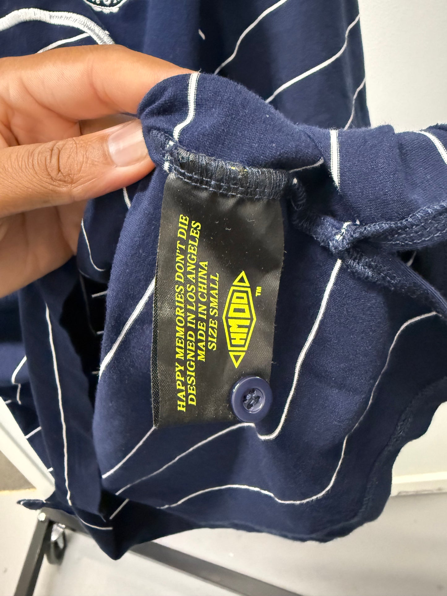Small - HMDD Chim Intel Blue Polo Shirt (Pre-Owned)