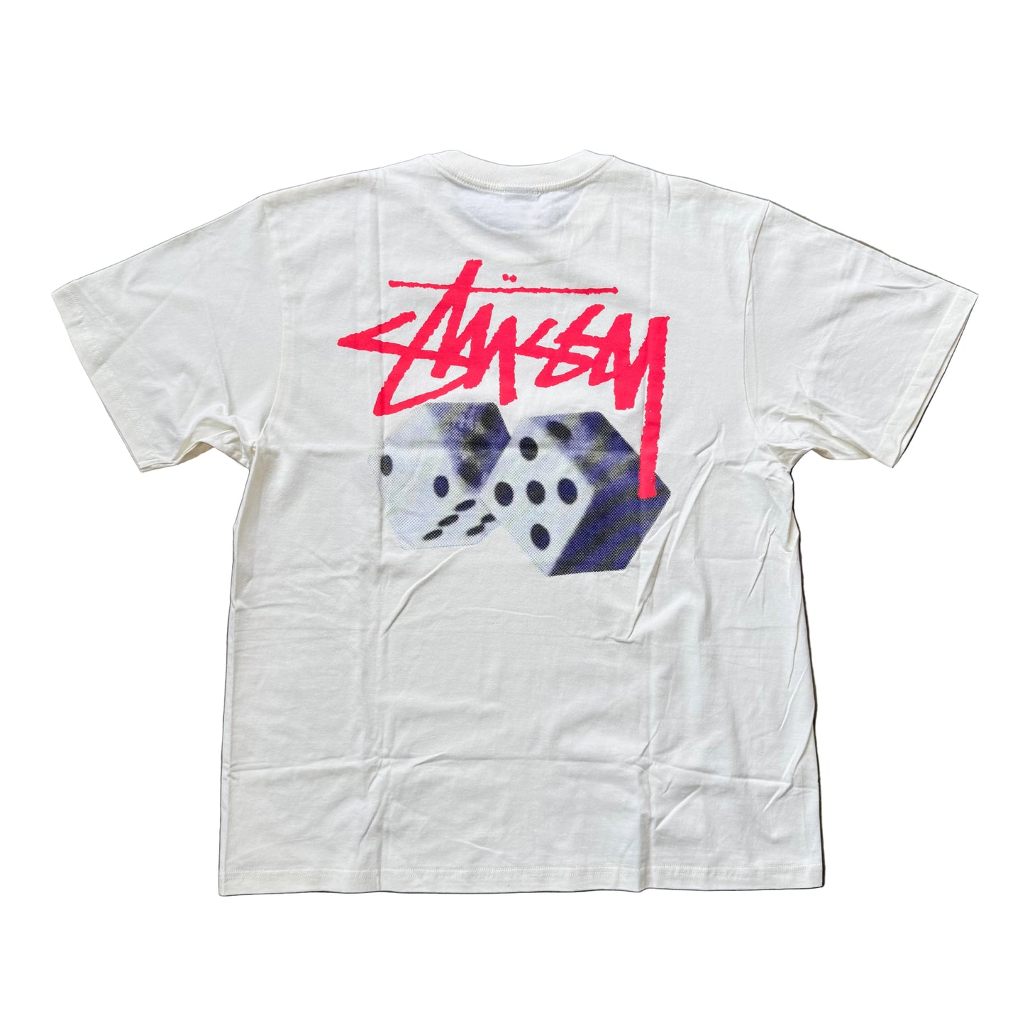 Stussy Roll the Dice Pigment Dyed T-Shirt „Natural“