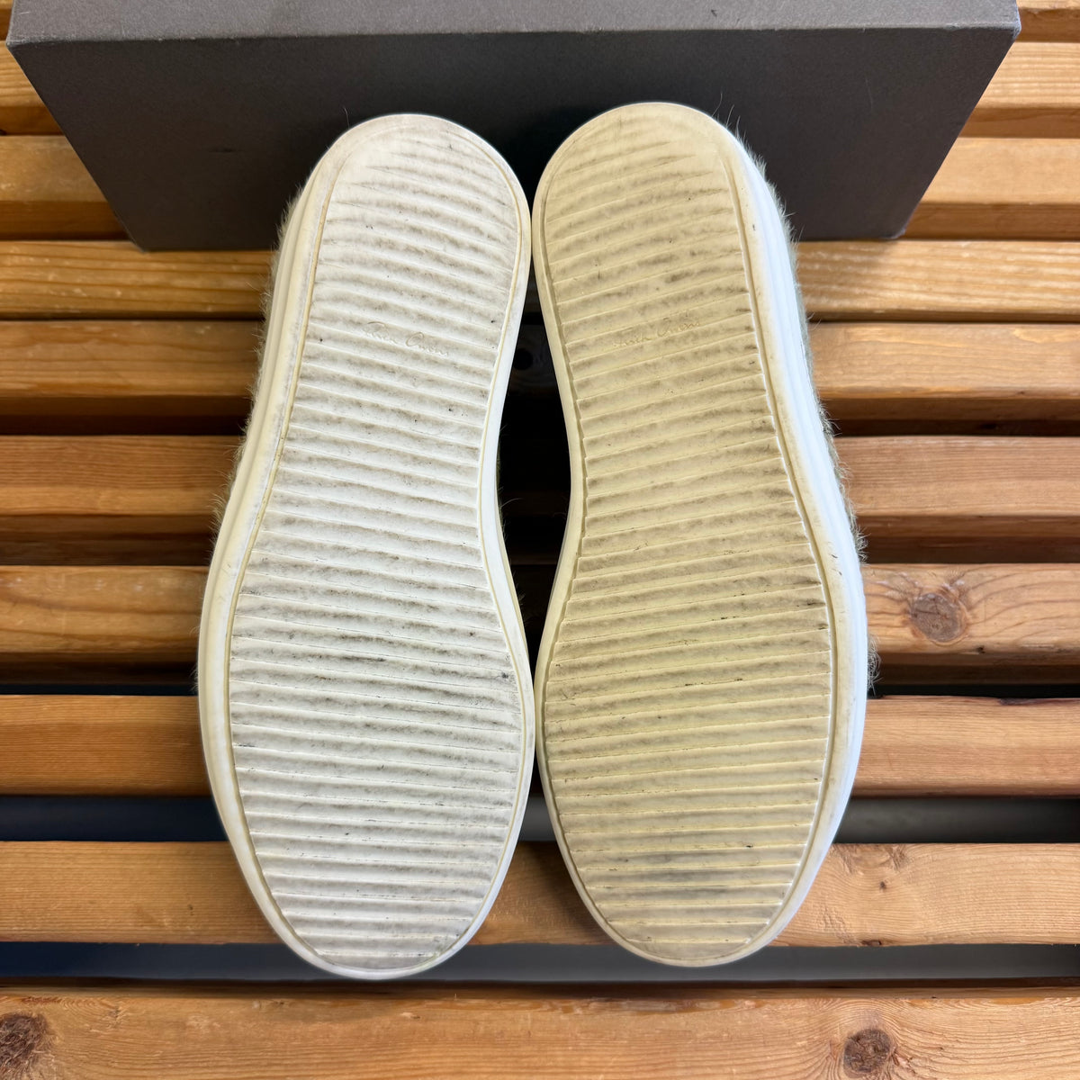 Rick Owens Vintage Sneaks 'Dirty Acid' (Used) - Size 43