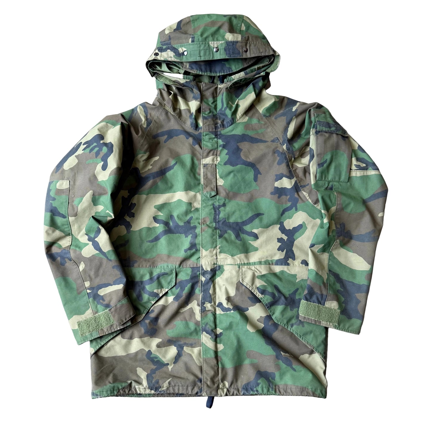 XL - Chaqueta Anorak Camuflaje Militar Vintage