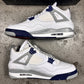 JORDAN 4 RETRO 'MIDNIGHT NAVY' (USED)