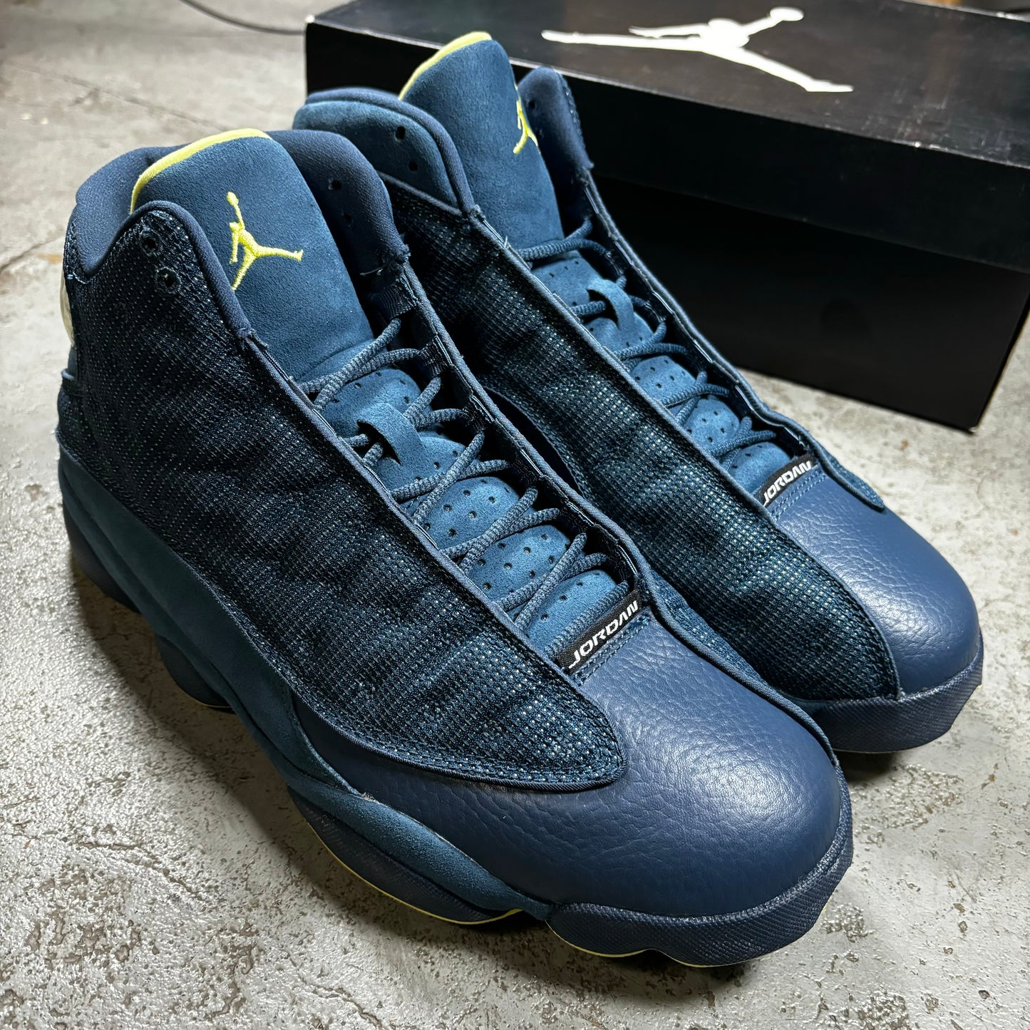 Jordan 13 Retro 'Squadron Blue' (Used)