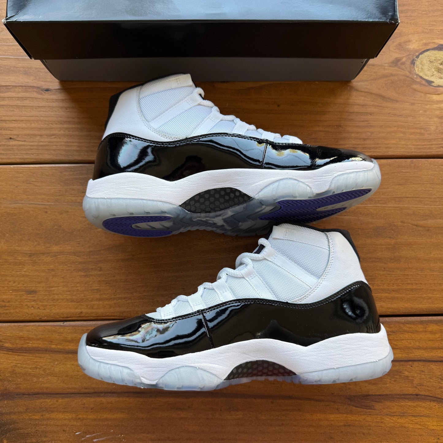 Größe 43 - Jordan 11 Retro 'Concord' 2018 (Gebraucht)