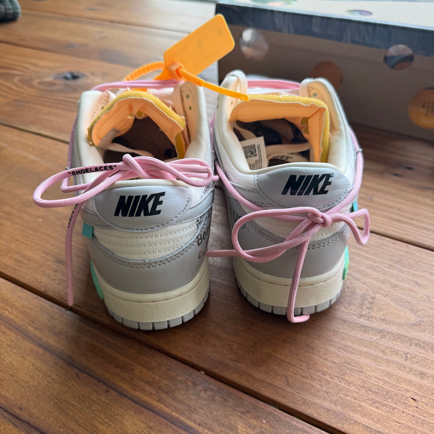 Größe 46 – Off-White x Dunk Low 'Lot 09 of 50' (Gebraucht)