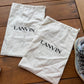 Size 41 - Lanvin Curb Sneaker "Pale Blue" (Used/No box)