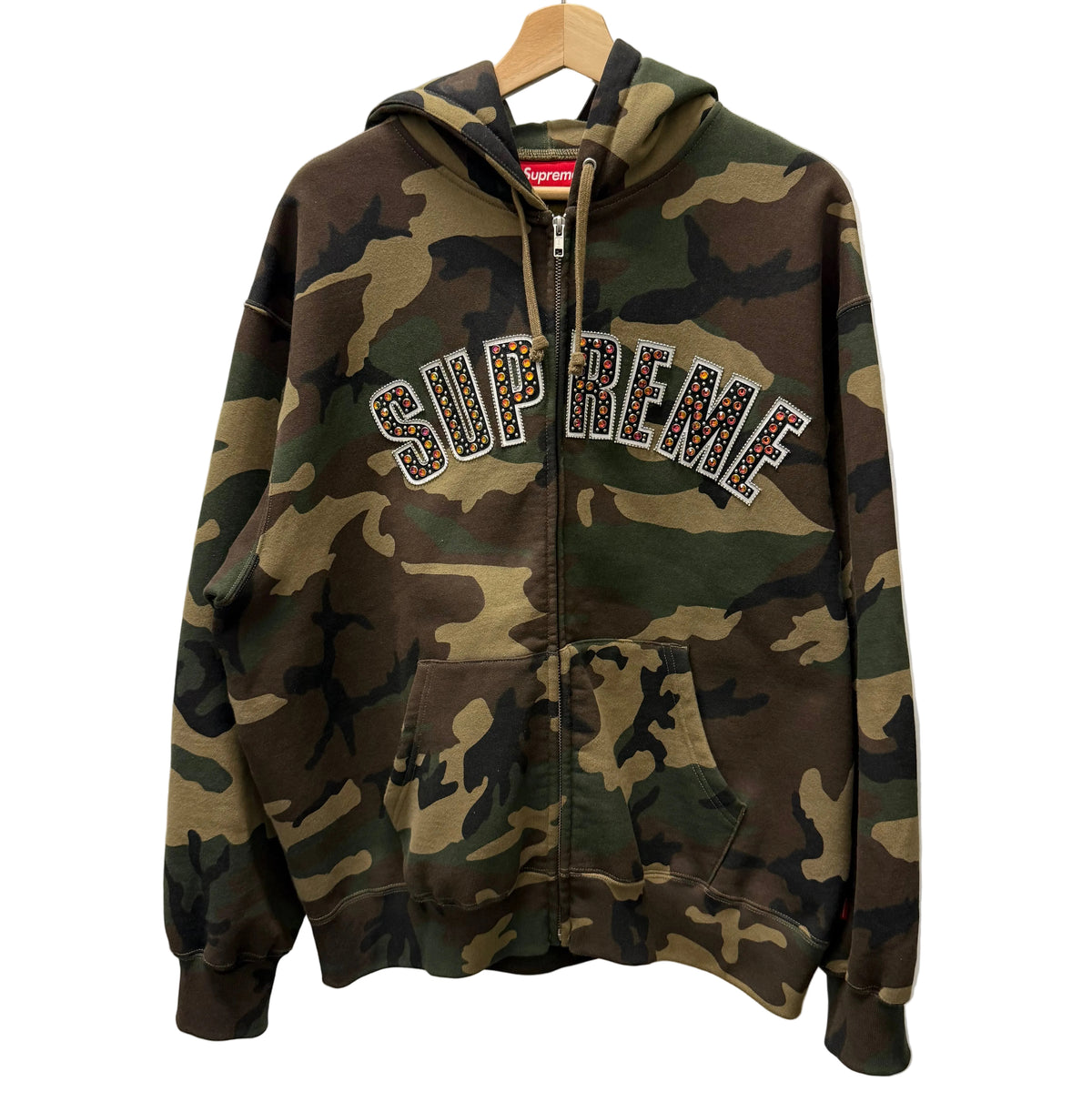 Medium - Supreme®/b.b. Simon® Zip Up Hooded Sweatshirt (Pre-Owned)