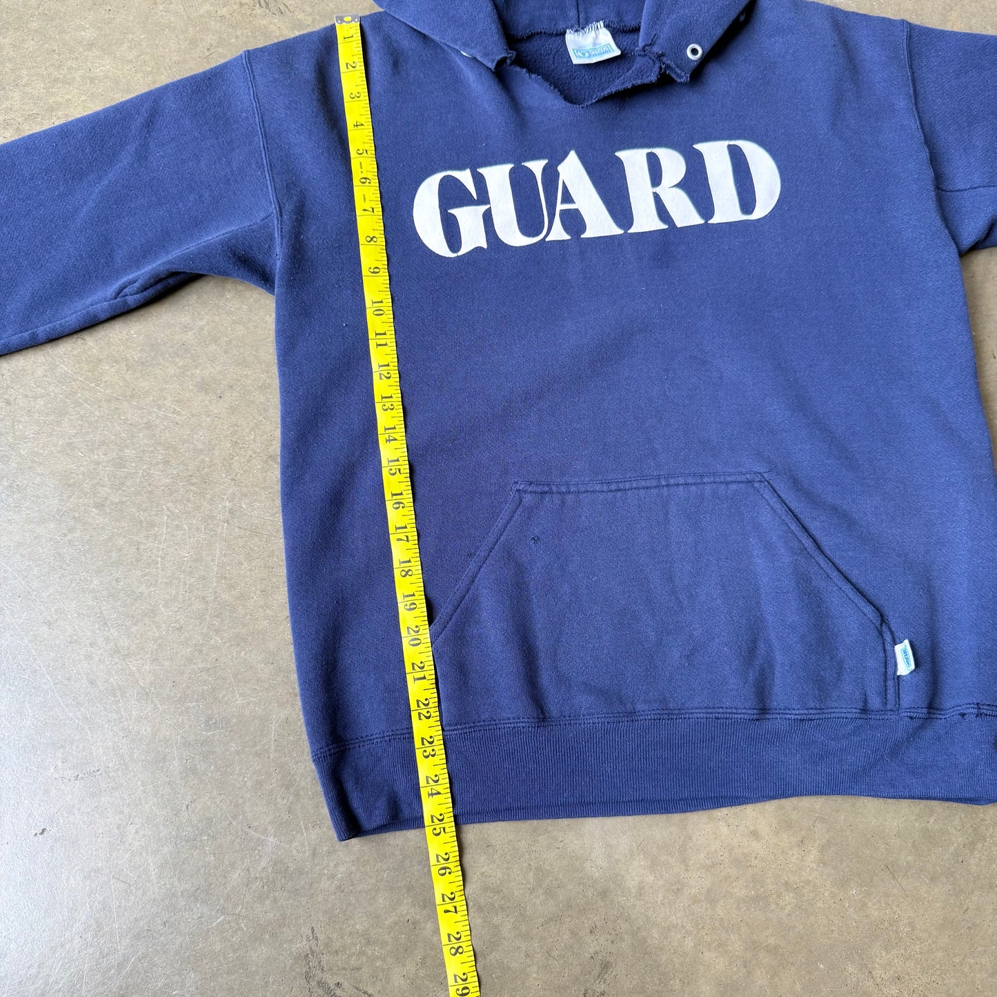 Groß – Vintage 90er Guard Hoodie