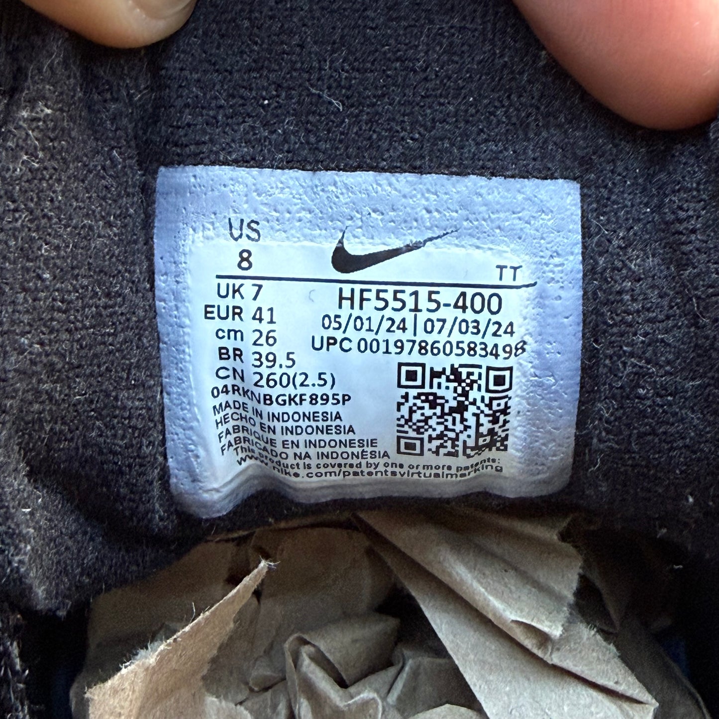 Talla 8 - Nike Stash x Air Max 95 2024 (Usado)