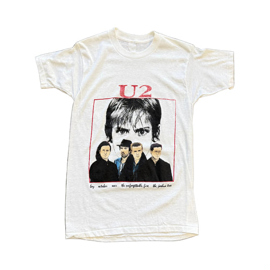 Medium - Vintage 80s U2 Band Tee
