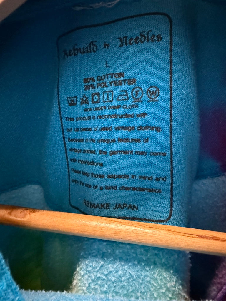 Large - Needles Rebuild Hoodie (Pre-Owned)
