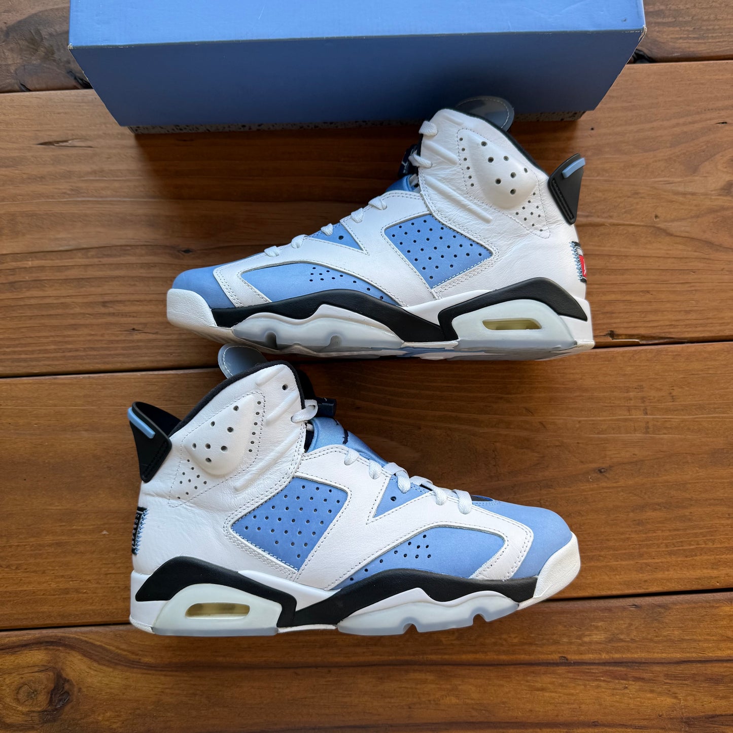 Größe 42.5 - Jordan 6 Retro 'UNC Home' (Gebraucht)