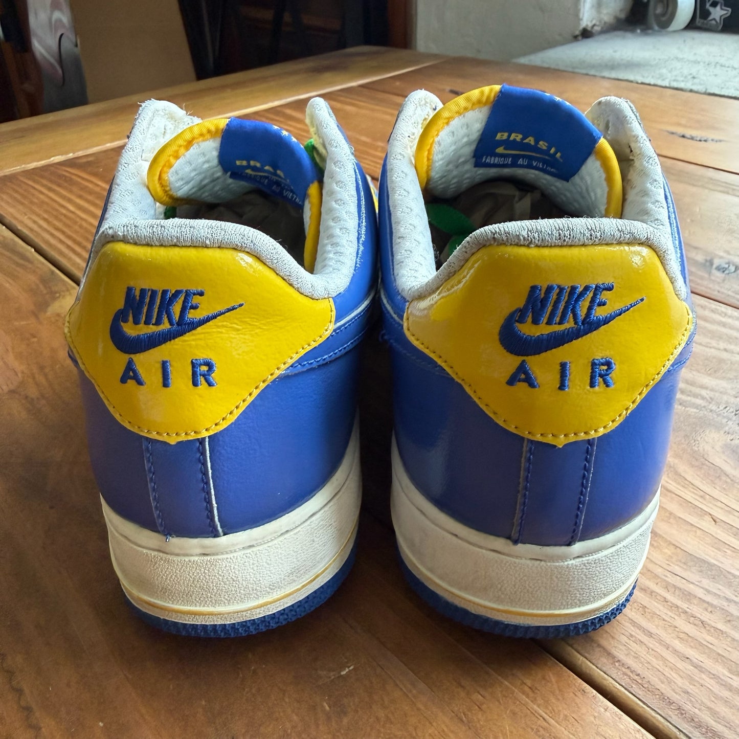Size 10.5 - Air Force 1 Premium 'Brazil World Cup' (Used)
