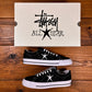 Stussy x One Star Low 'Black' (Used)