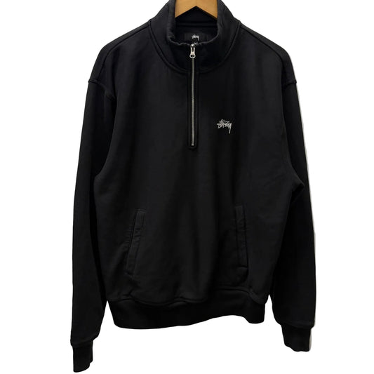 Large - Stussy Half Zip Pullover (Pre-Owned)