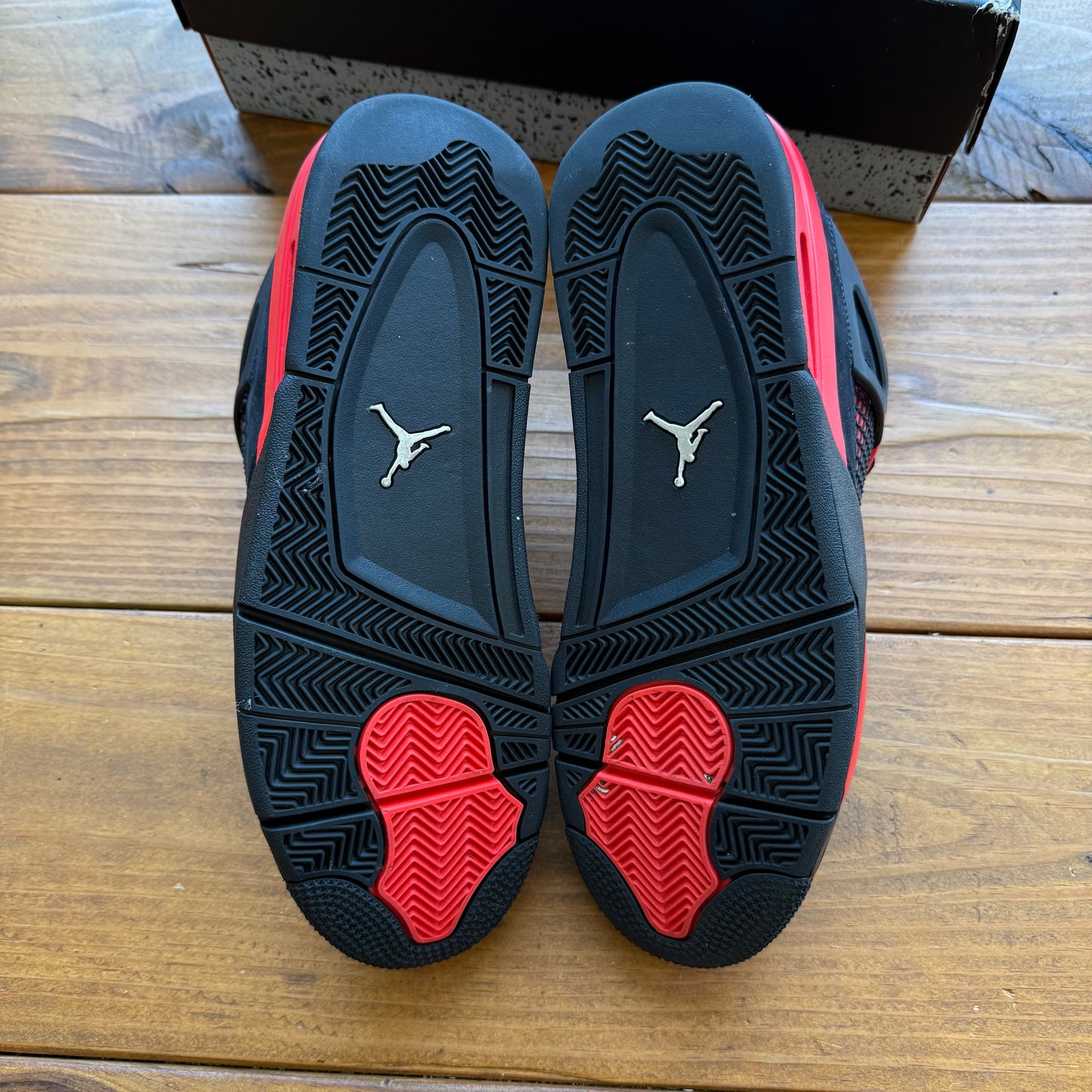 Size 11.5 - Jordan 4 Retro 'Red Thunder' (Used)