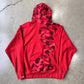 BAPE COLOR CAMO COLLEGE CUTTING HOODIE (PREOWNED)