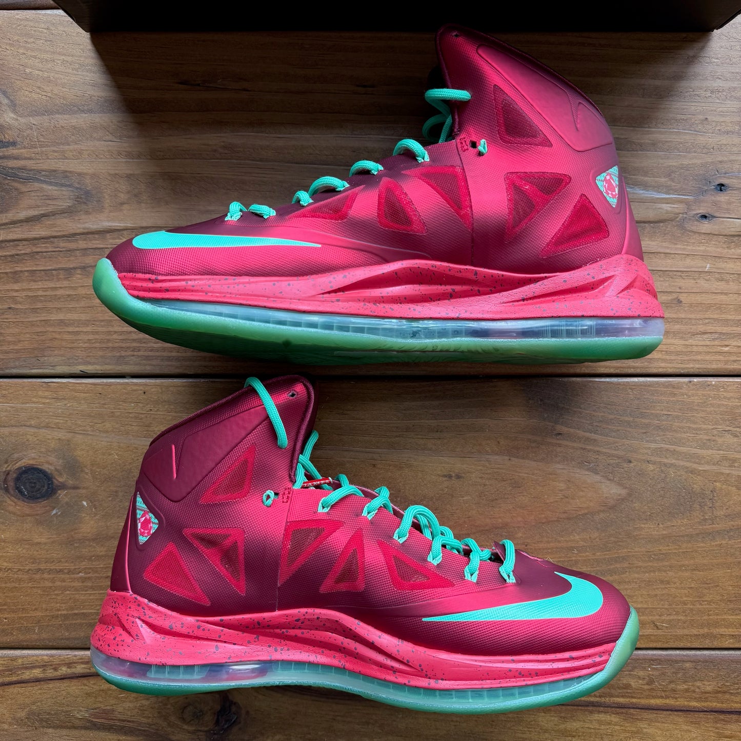 Size 10.5 - LeBron 10 'Christmas' (Used)