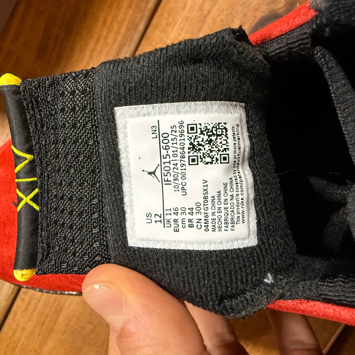 SIZE 12 - Jordan 14 Retro 'Ferrari' 2025 (Used)