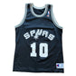 Grande - Camiseta vintage Champion Dennis Rodman de los Spurs
