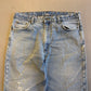 Vintage Carhartt Blanket-lined Carpenter Denim (Black) - Size 38x32