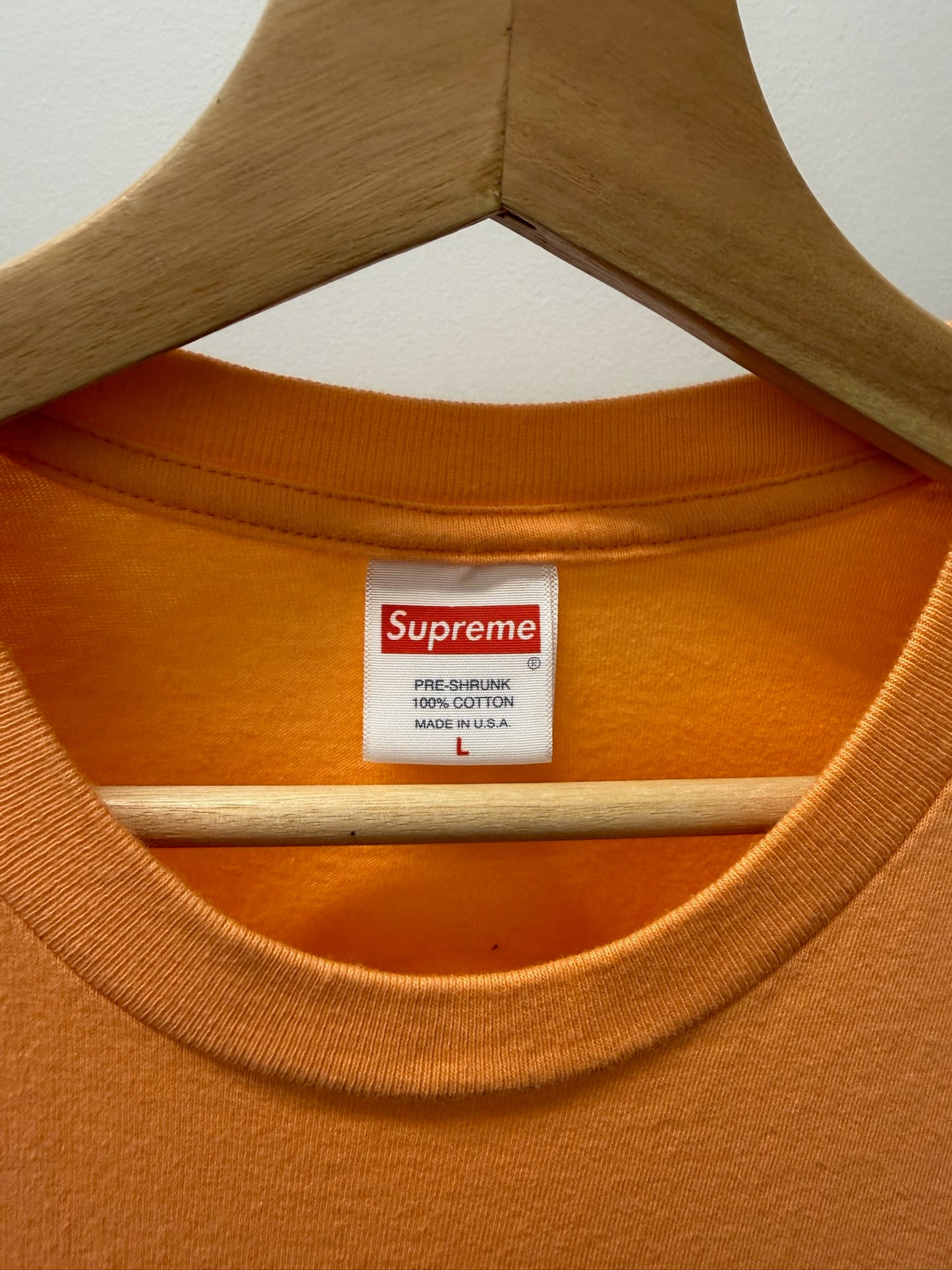 Large - Supreme Motion Logo Tee - SS23 'Peach' (Pre-Owned)