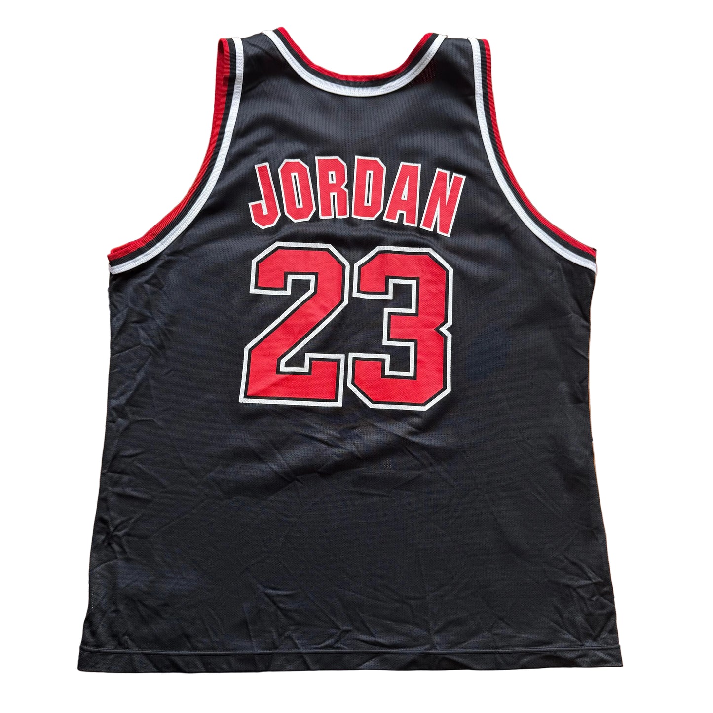 XL - Vintage Champion Michael Jordan Bulls Trikot (Schwarz)