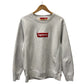 Large - Supreme Box Logo Crewneck - FW18 'Ash Grey' (Pre-Owned)