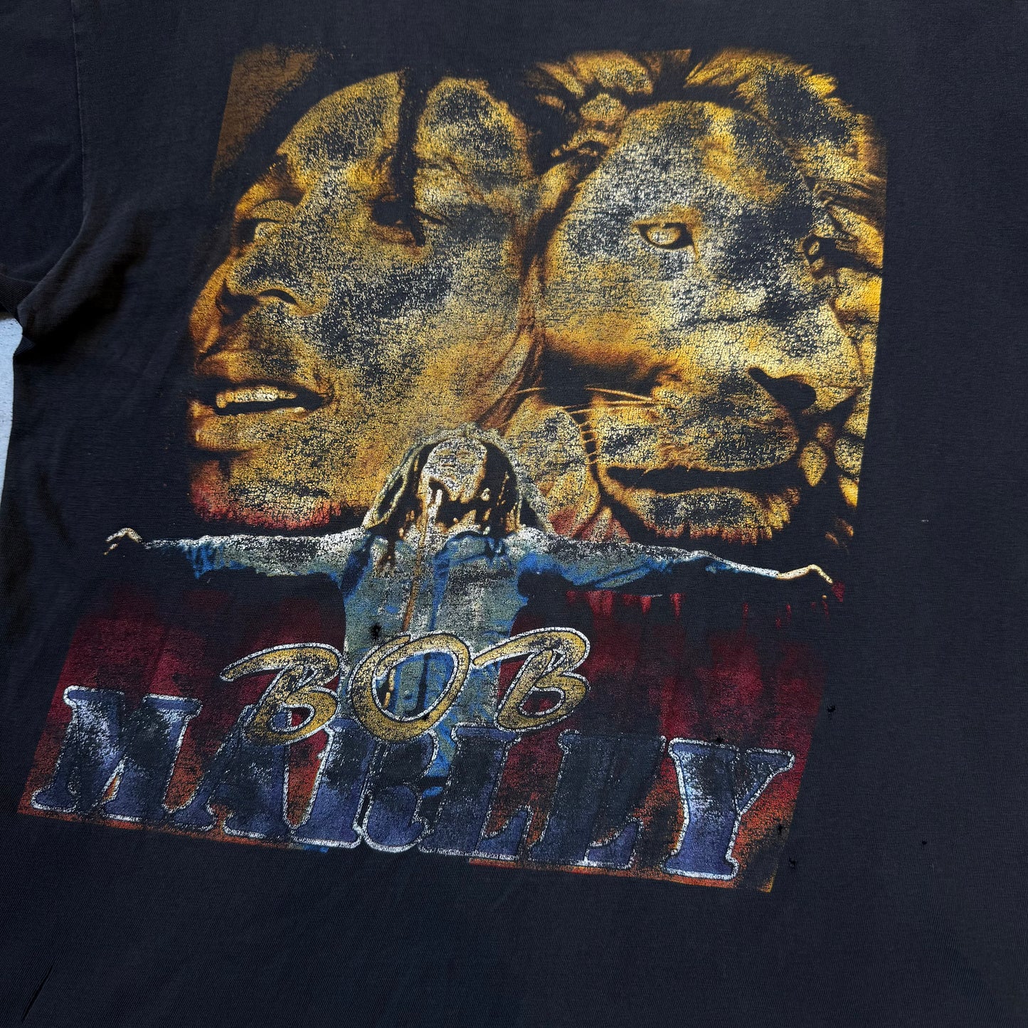 XL - Vintage Bob Marley Rap Tee