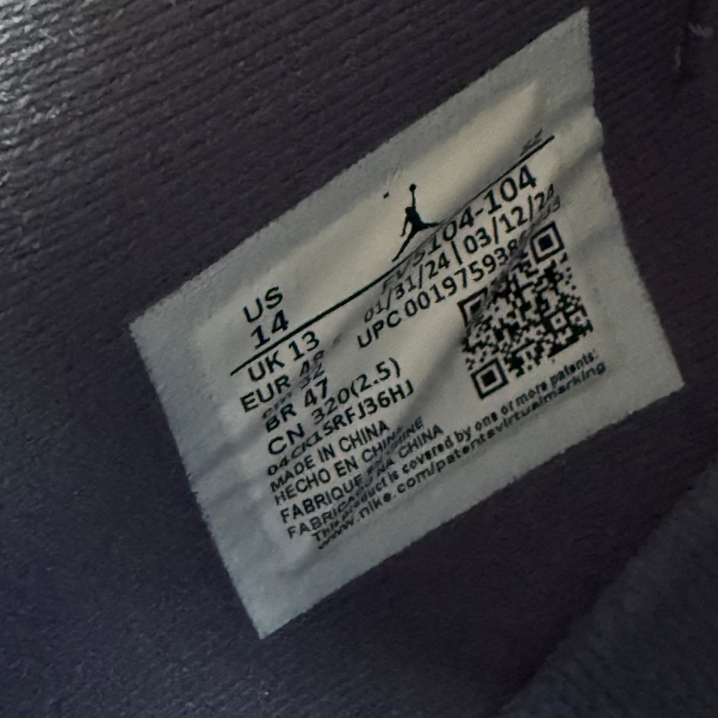 Size 14 - Jordan 11 Retro Low 'Diffused Blue' (Used)