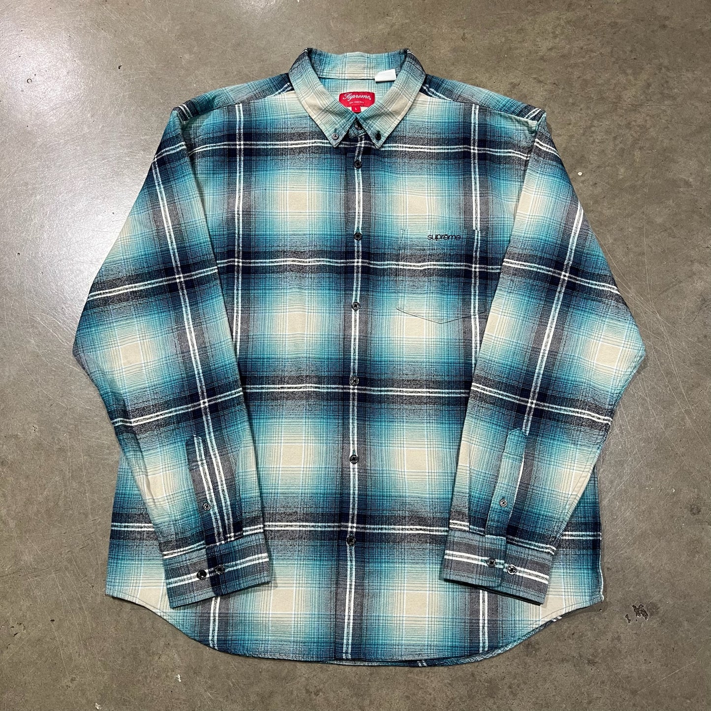 Supreme Flannel Shirt (Used)